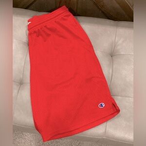 Champion Red Athletic Shorts